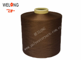 100_ dope dyed polyester filament yarn dty